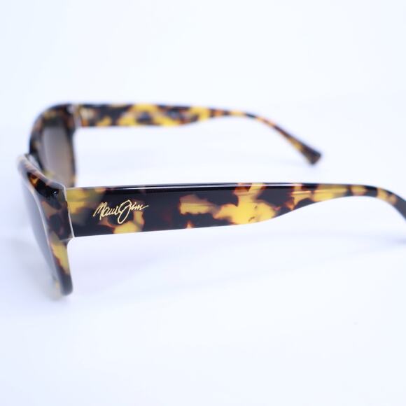 MAUI JIM Plumeria Cat Eye Sunglasses Tokyo Tortoise Brown Women\'s main image 4